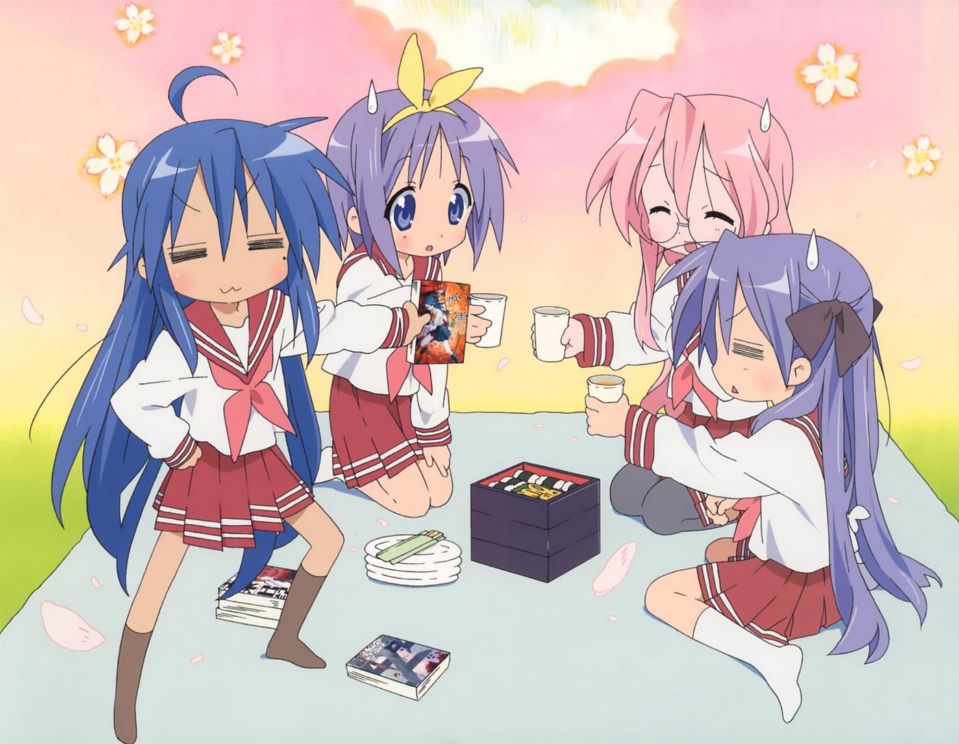 It's the 2nd round for Lucky Star wallpapers! Kumpulan wallpaper Lucky Star